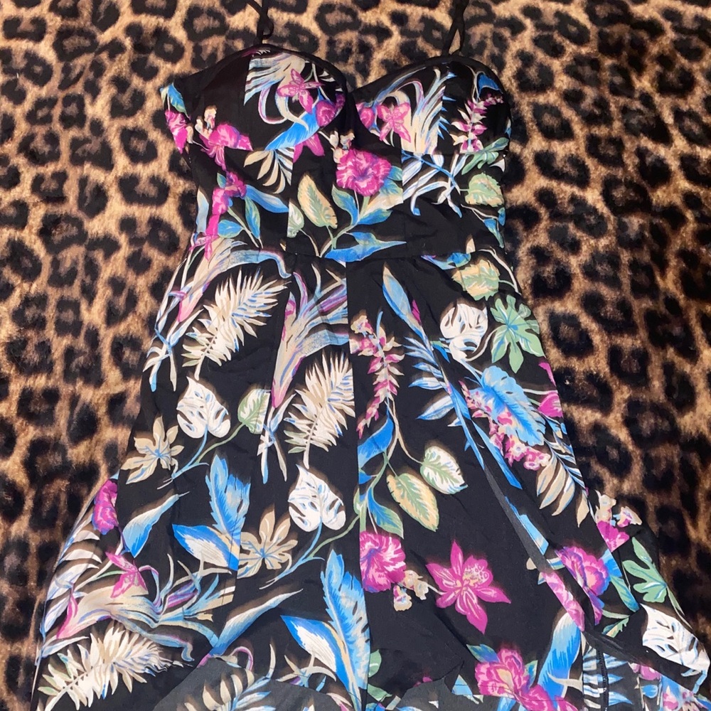 Tropical Floral Romper/Dress